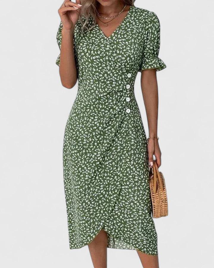 Kataryna™ summer dress for women by Emma & Rose Cape Town, featuring lightweight fabric and a relaxed fit in a stylish design.