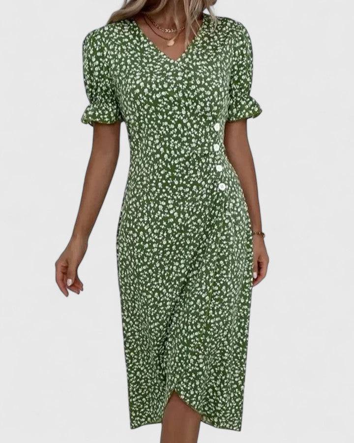 Kataryna™ summer dress for women by Emma & Rose Cape Town, featuring a comfortable, stylish design perfect for warm weather.