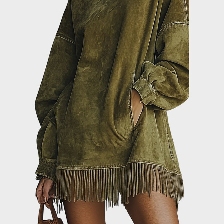 Sheri™  |  Velvety Dress Fringes