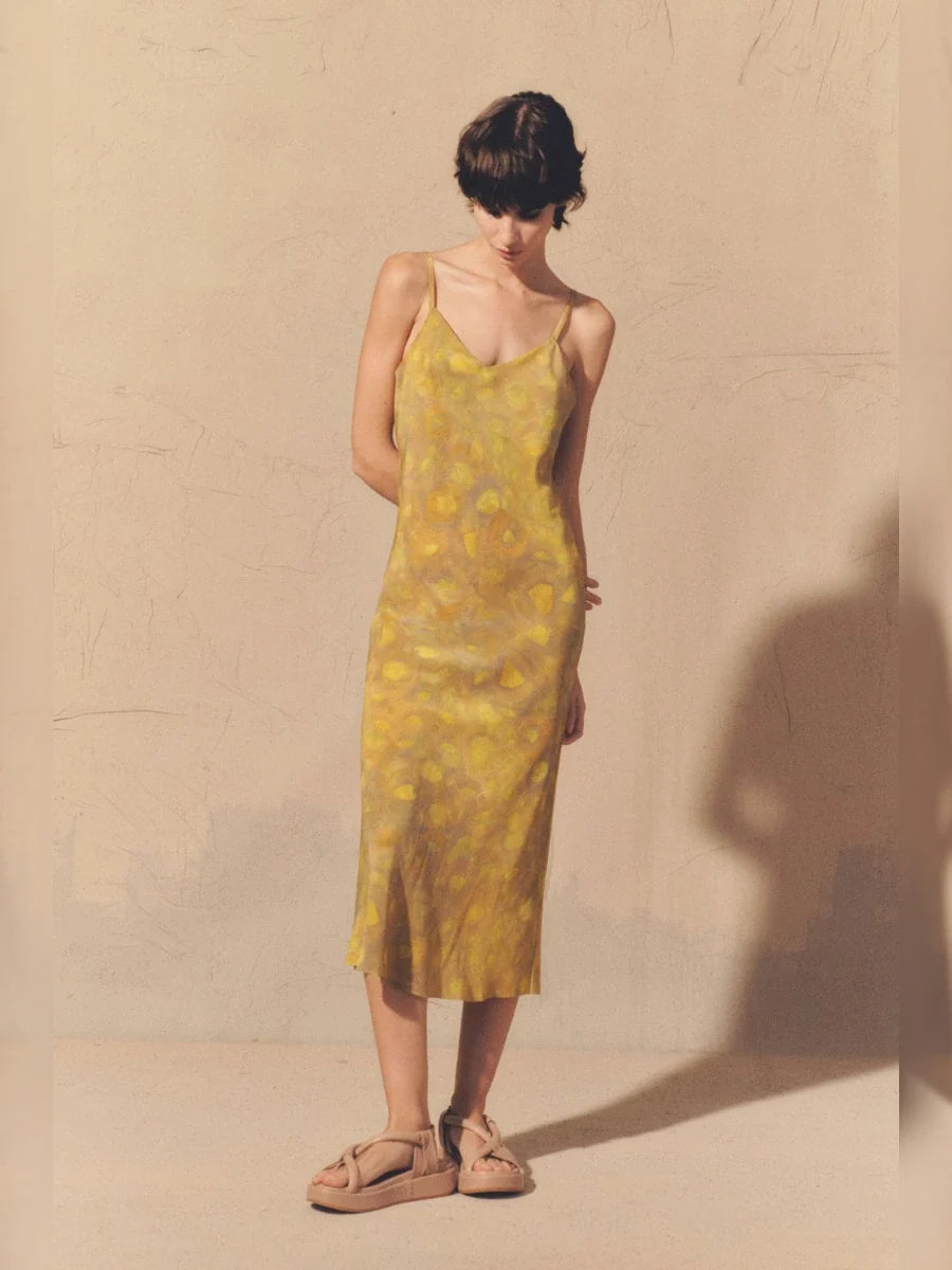 Severine Spaghetti Maxi Dress