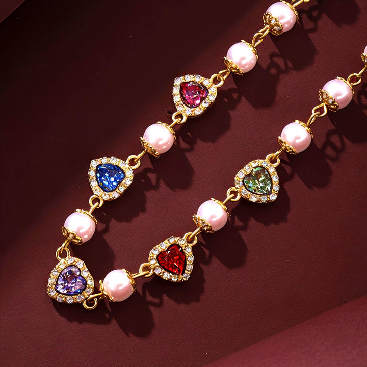 Bohemian Heart-Shaped Necklace - Elena Harper