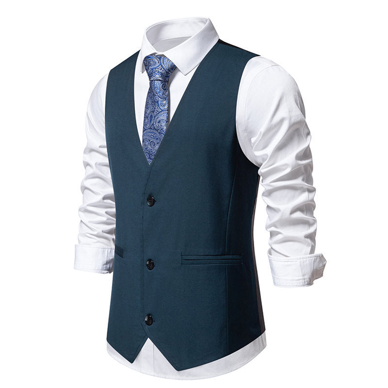 Alexander Elegant and Classic Men's Formal Waistcoat, view 5 - Elena Harper