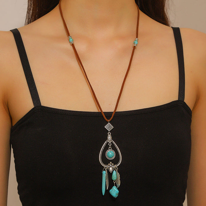 Bohemian Pendant Necklace - Elena Harper