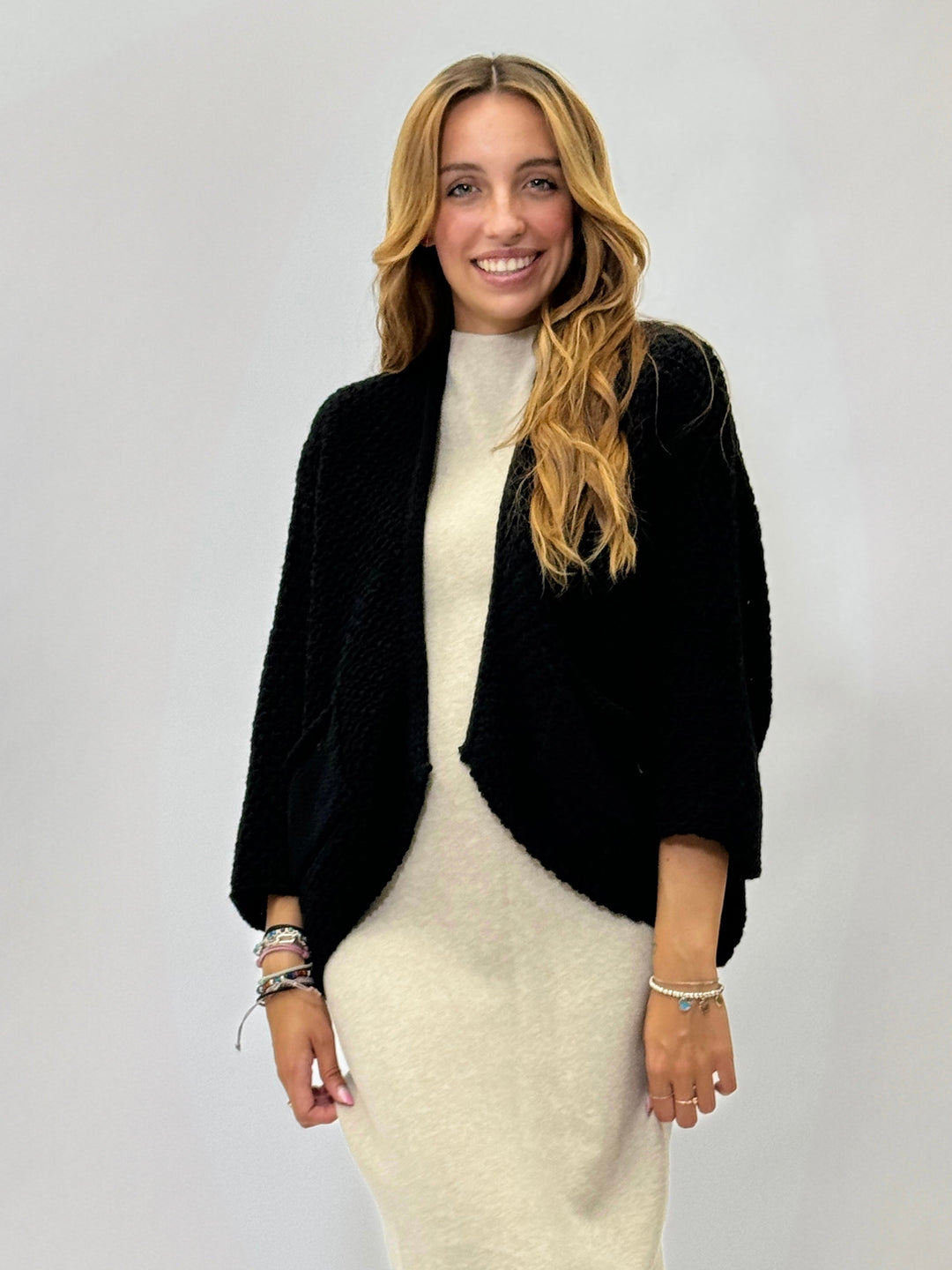 Franziska™  |  Chunky Knit soft luxurious fabrics Cardigan
