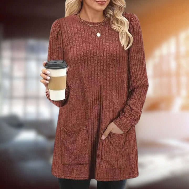 Women's Medium Length Sweater - Elena Harper