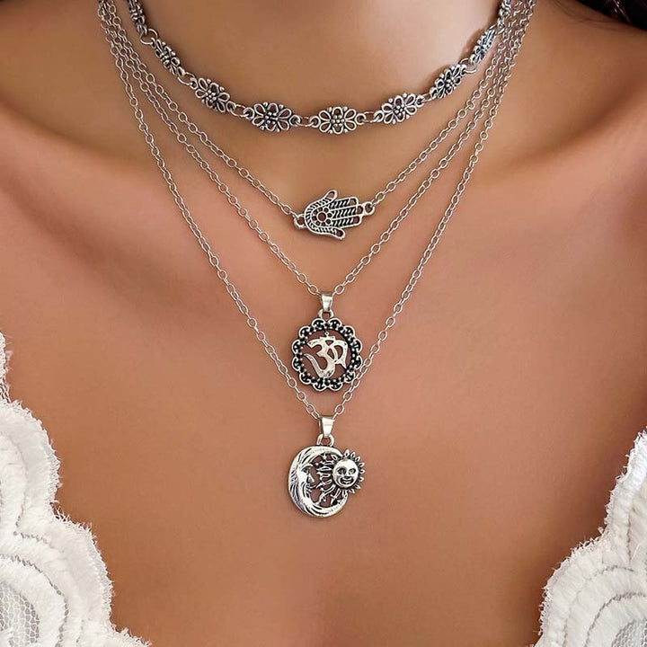 Vintage Bohemian Necklace, view 8 - Elena Harper