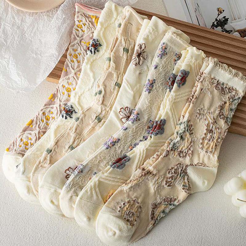 Casual Floral Socks