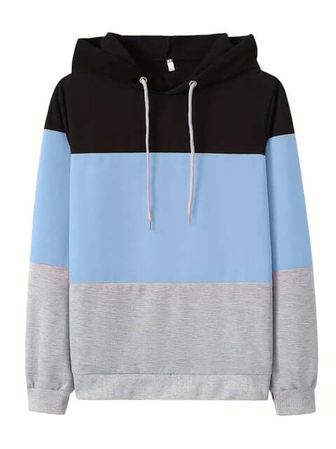 Women's Colour Block Relaxed Fit Sweatshirt