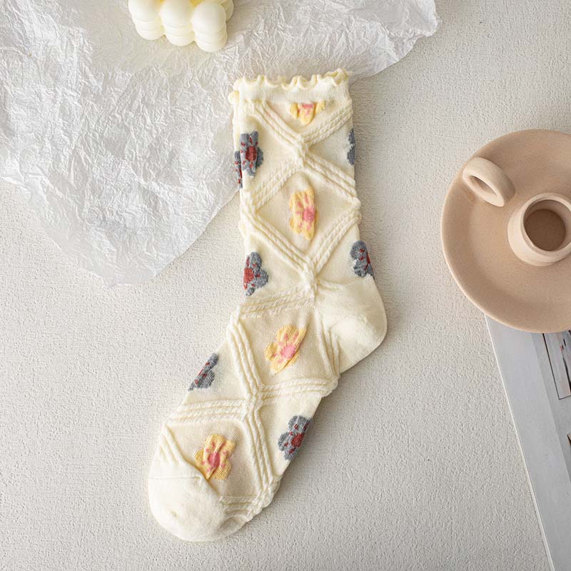 Casual Floral Socks