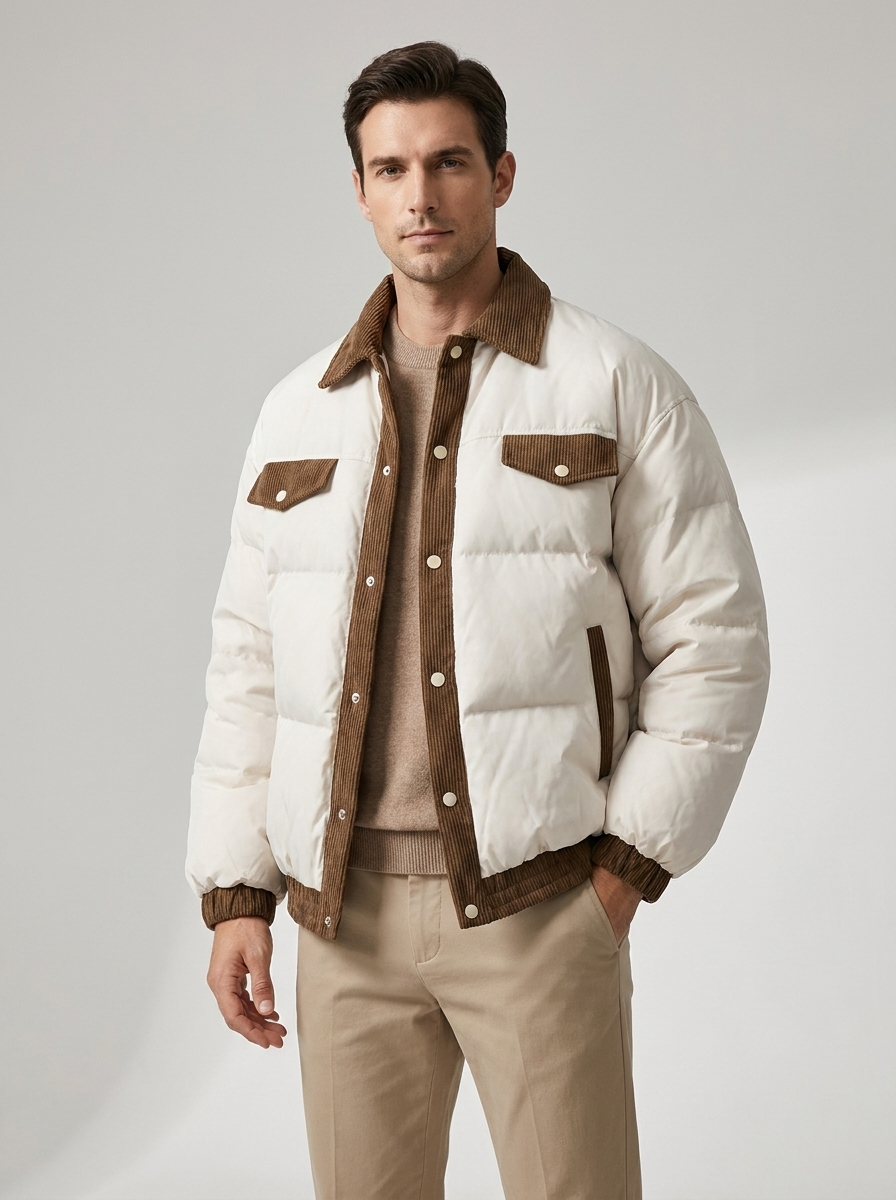 Felix | Casual Padded Down Jacket for Cold Winter Days