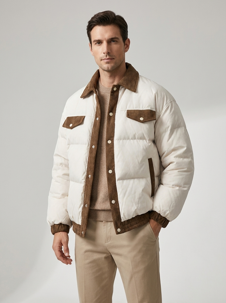 Felix | Casual Padded Down Jacket for Cold Winter Days