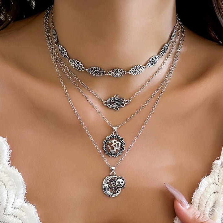 Vintage Bohemian Necklace, view 6 - Elena Harper