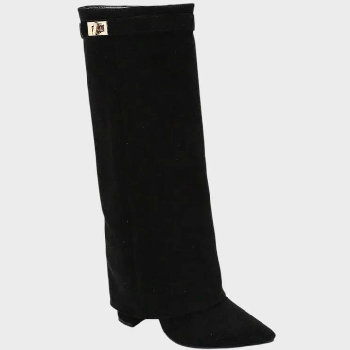 Lunara™  |  High-top Velvety Boots