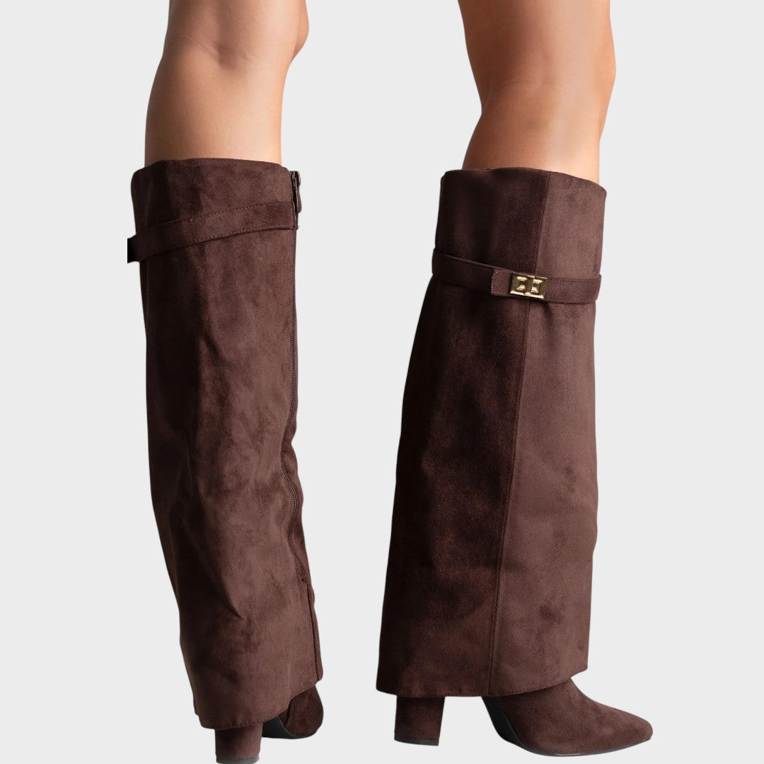 Lunara™  |  High-top Velvety Boots