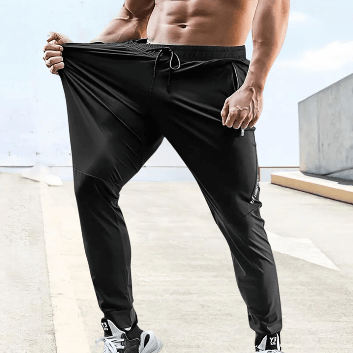 Men's Slim Fit Joggers, view 5 - Elena Harper