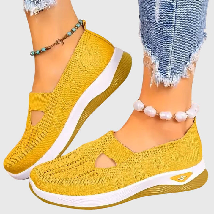 Women's Orthopaedic Slip-On Shoes with Slip-On Design for All-Day Comfort