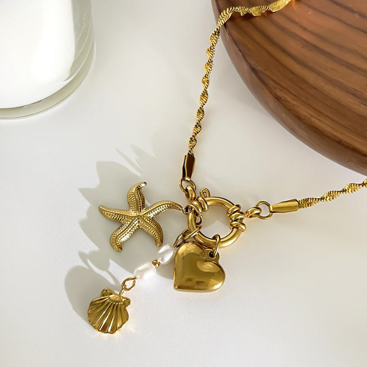 Vintage Bohemian Necklace, view 4 - Elena Harper