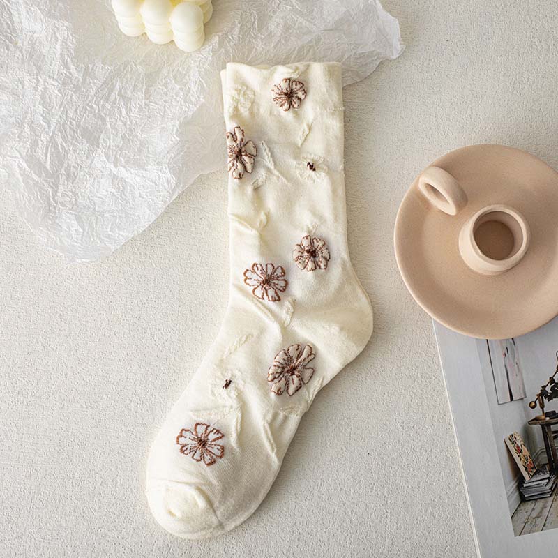Casual Floral Socks