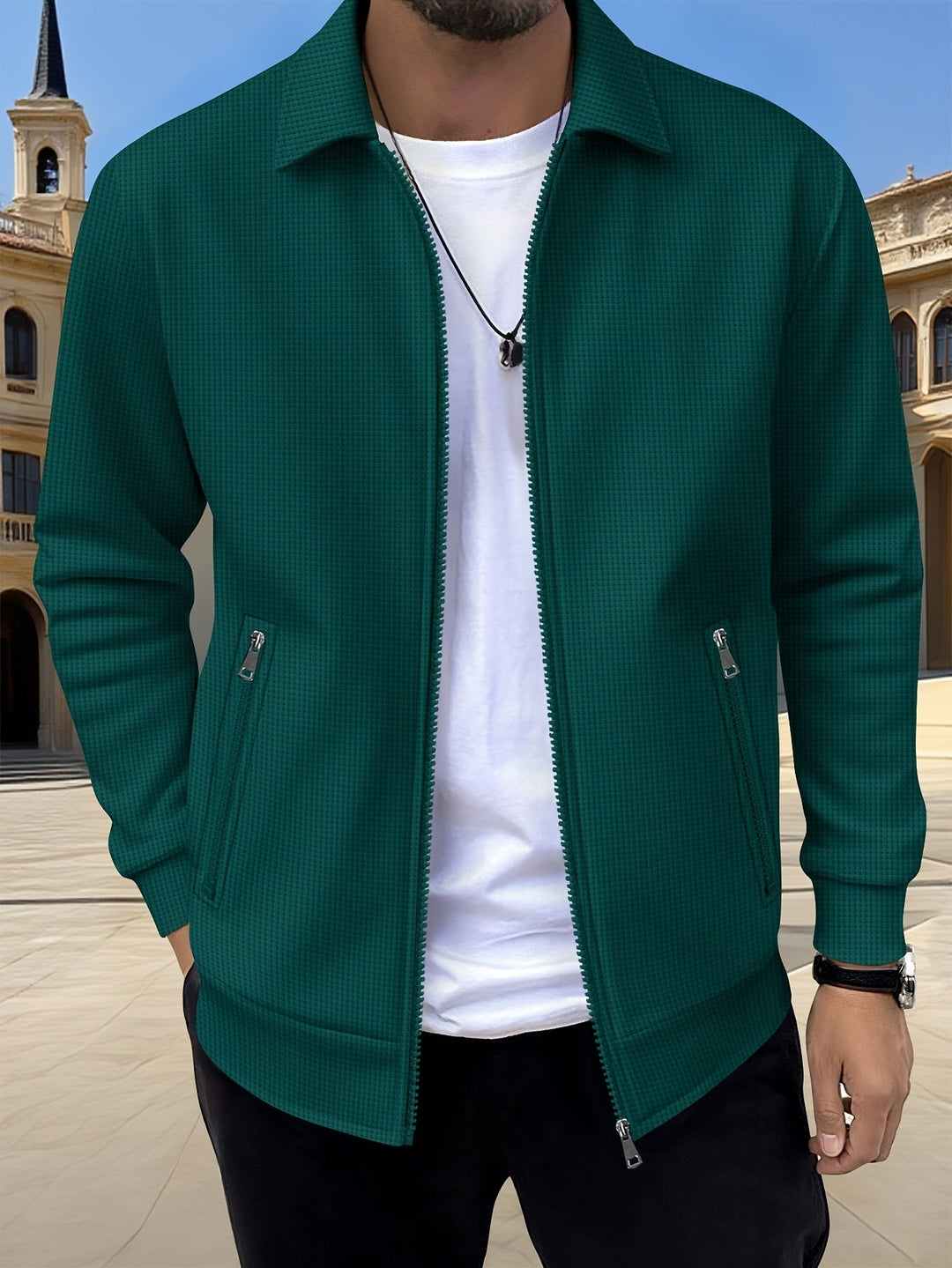 LAURENT MONACO | ZIP-UP JACKET FOR MEN
