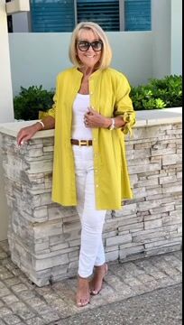 Liora™  |  Long Button-up Shirt Jacket
