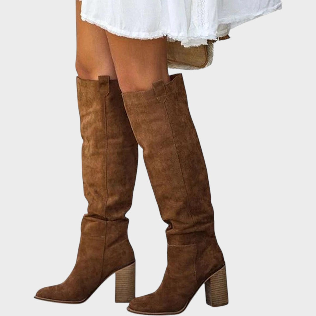 Diane™  |  High Velvety Boots