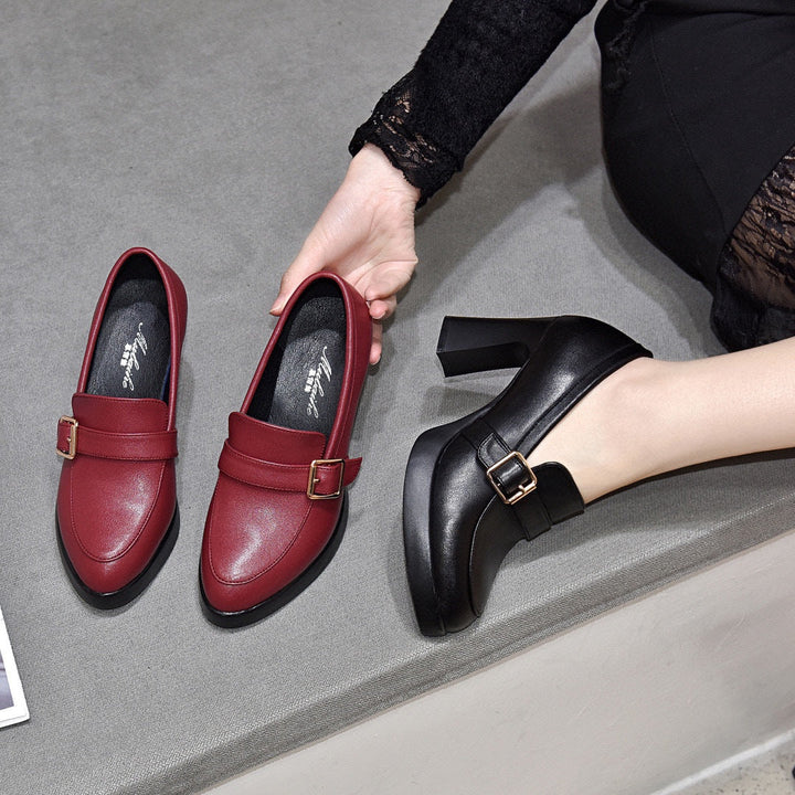 Lena EB Heeled Shoes with Buckle