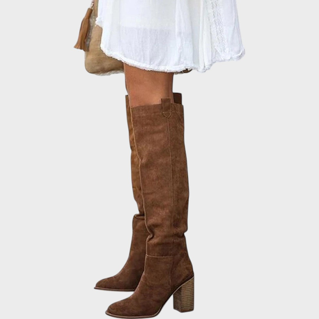 Diane™  |  High Velvety Boots