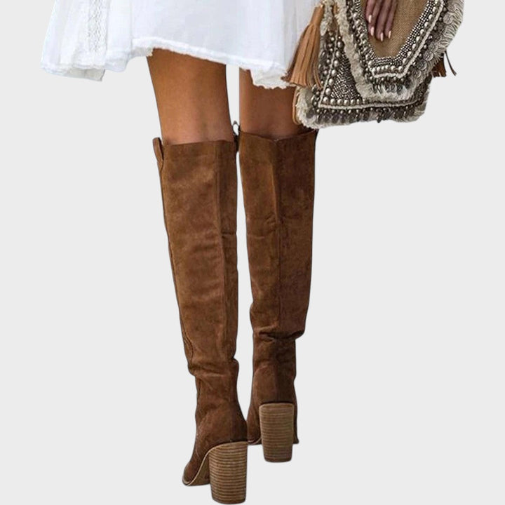 Diane™  |  High Velvety Boots