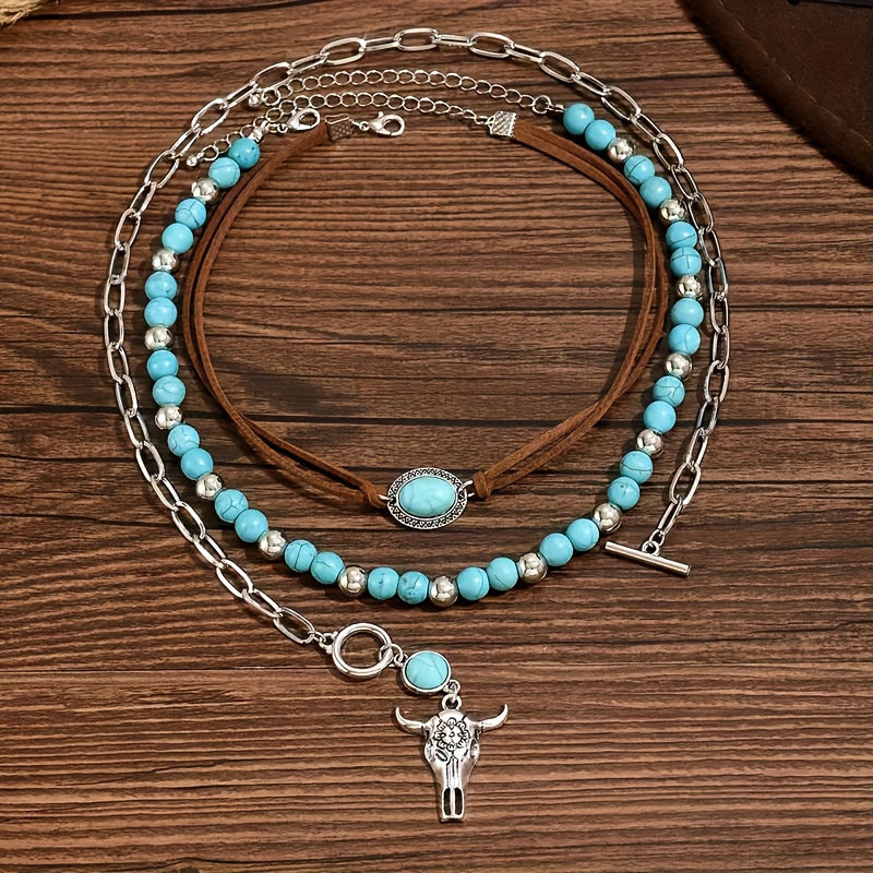 Vintage Bohemian Necklace, view 9 - Elena Harper