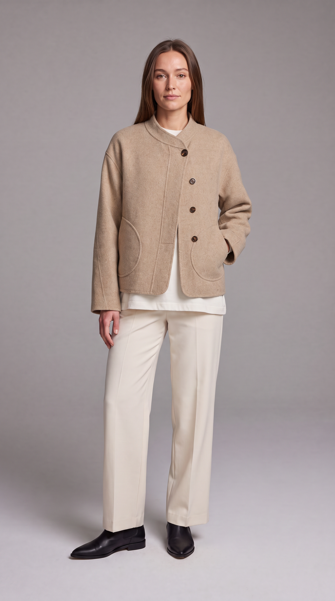 Oversized Longline Coat Autumn Winter