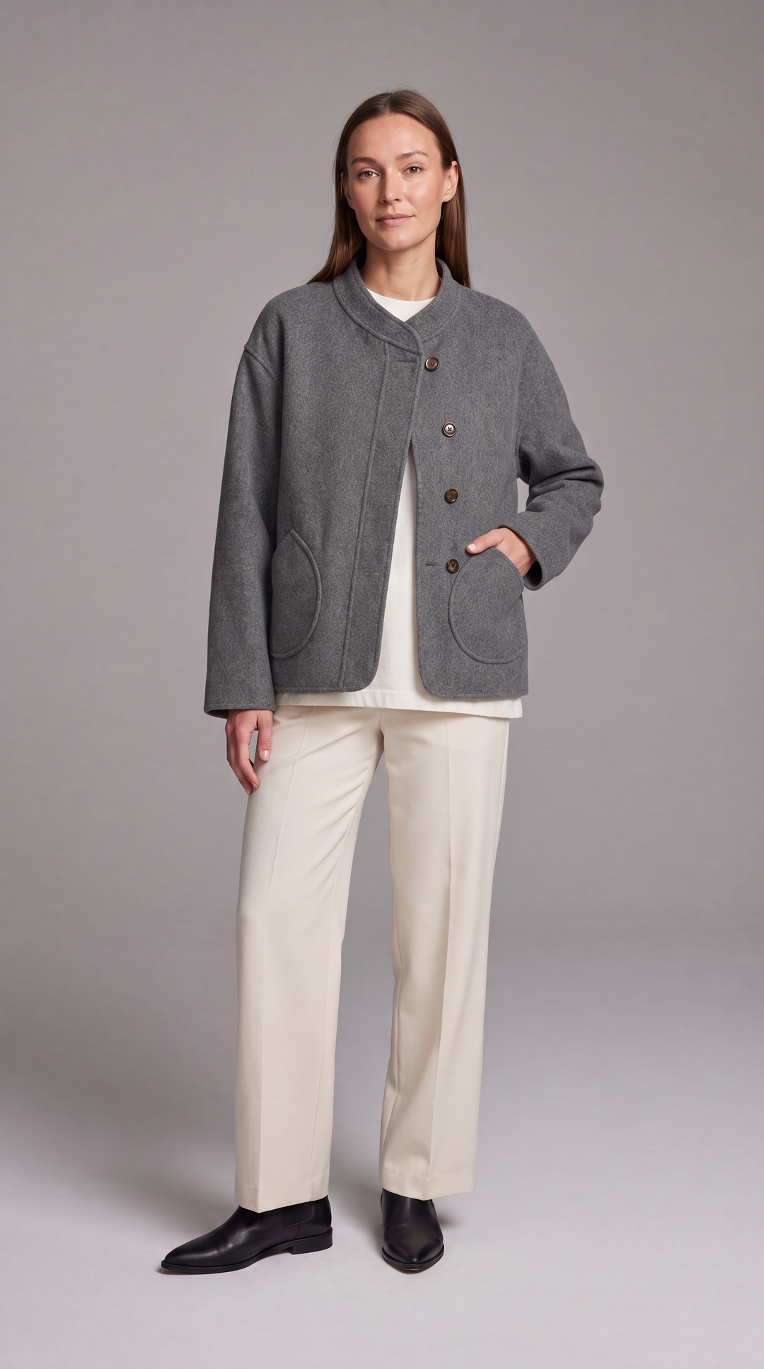 Oversized Longline Coat Autumn Winter