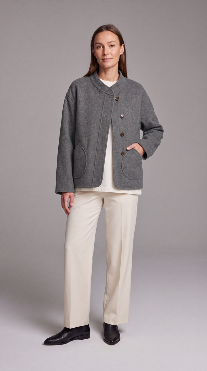 Oversized Longline Coat Autumn Winter