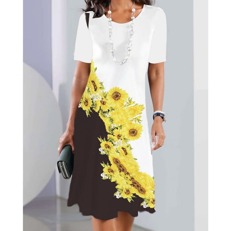 Luby Lively Nature Design Midi Dress - Elena Harper