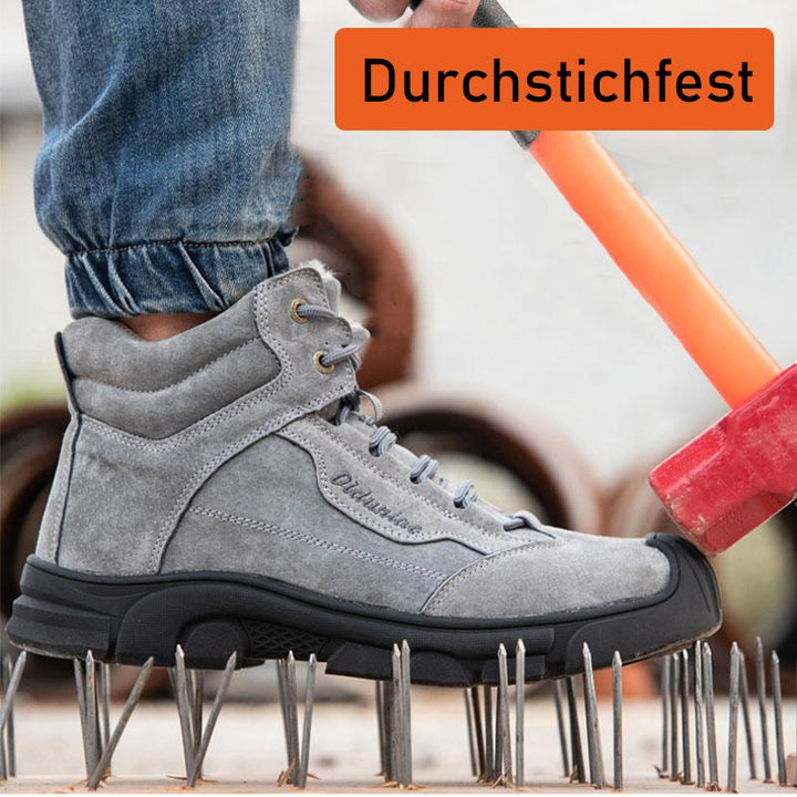 Comfortable and abrasion-resistant safety shoes with velvet for winter EB, view 6 - Elena Harper