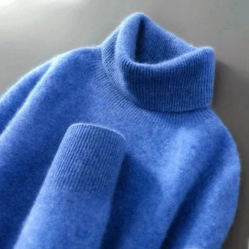Kevin | Timeless and Comfortable Men's Wool Turtleneck Sweater