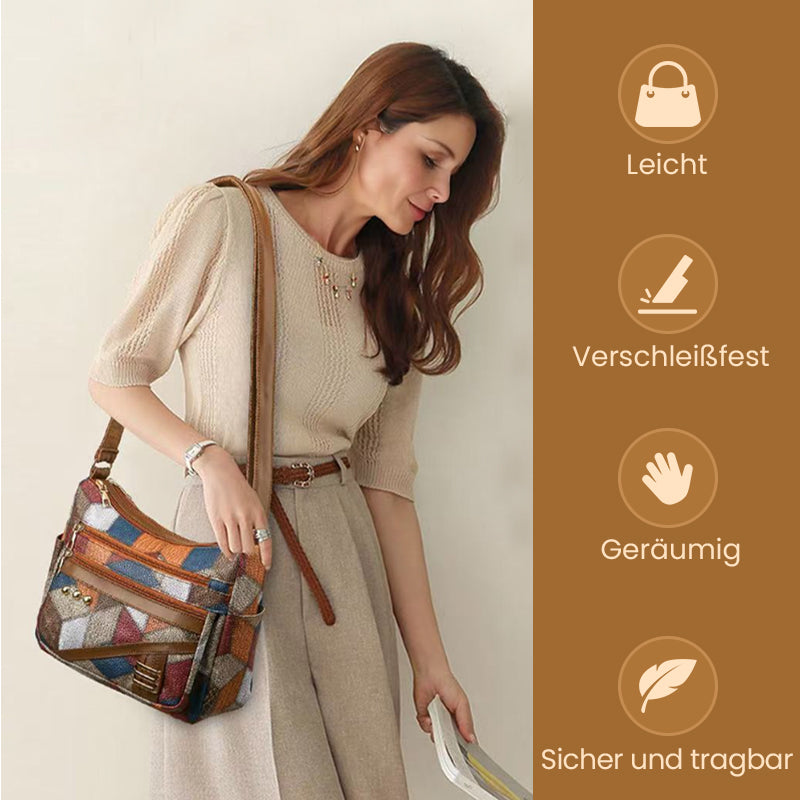 Vienne Vintage Geometry Bag, view 3 - Elena Harper