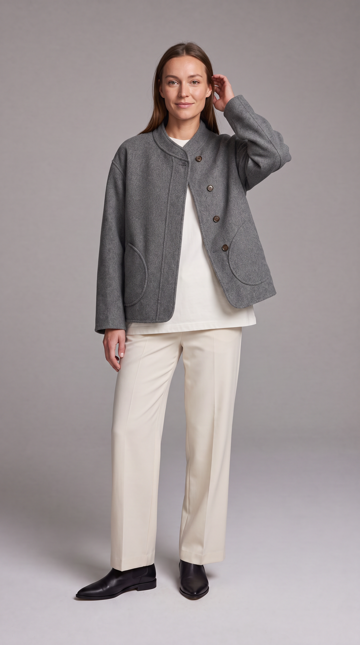 Oversized Longline Coat Autumn Winter