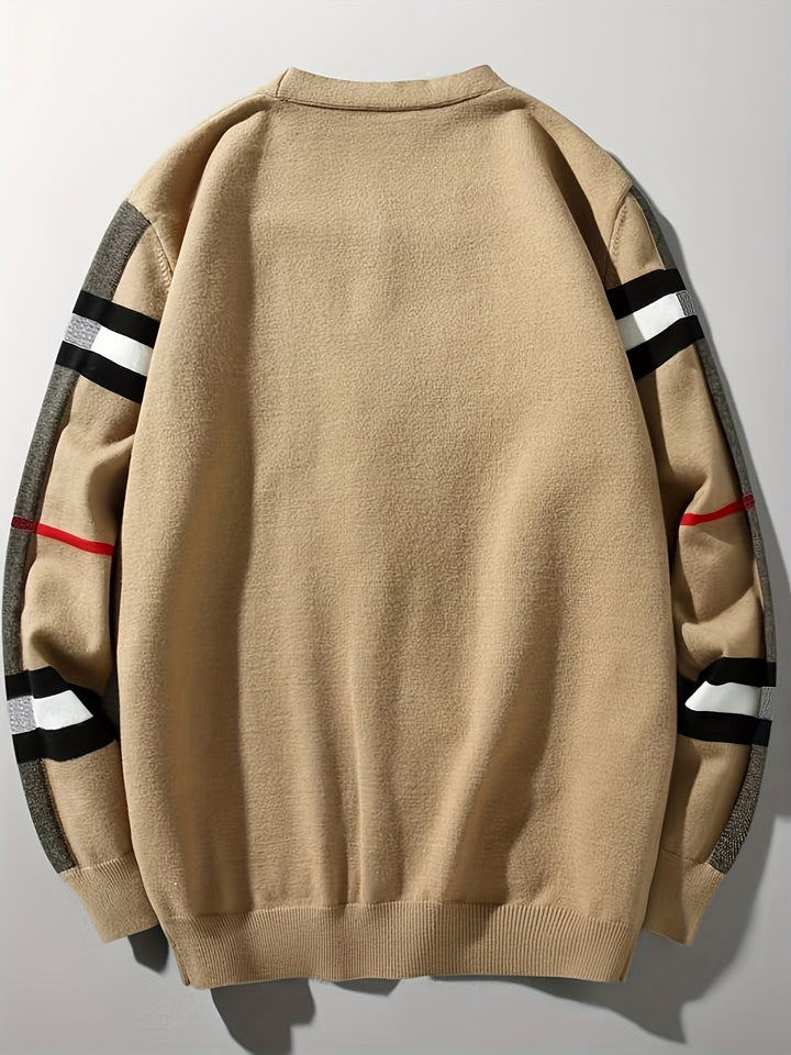 Men's Handcrafted Button Cardigan - Regular Fit for Timeless Style