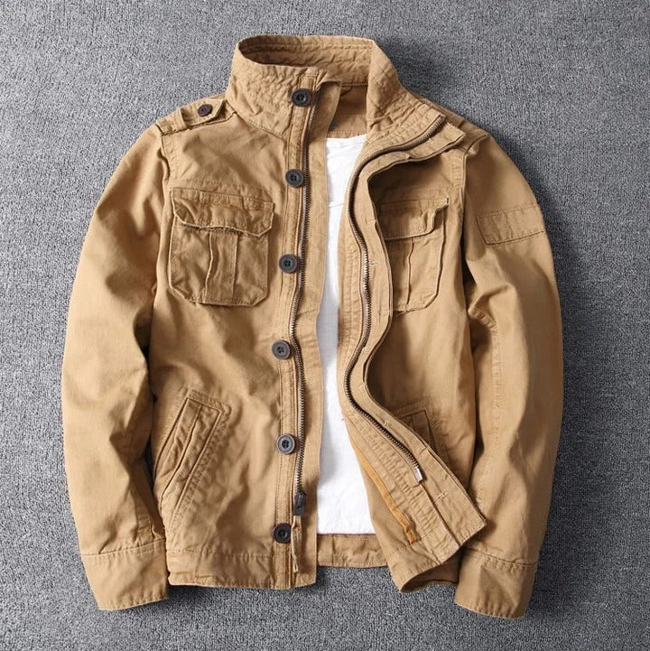 Daniel Military Field Jacket - Elena Harper