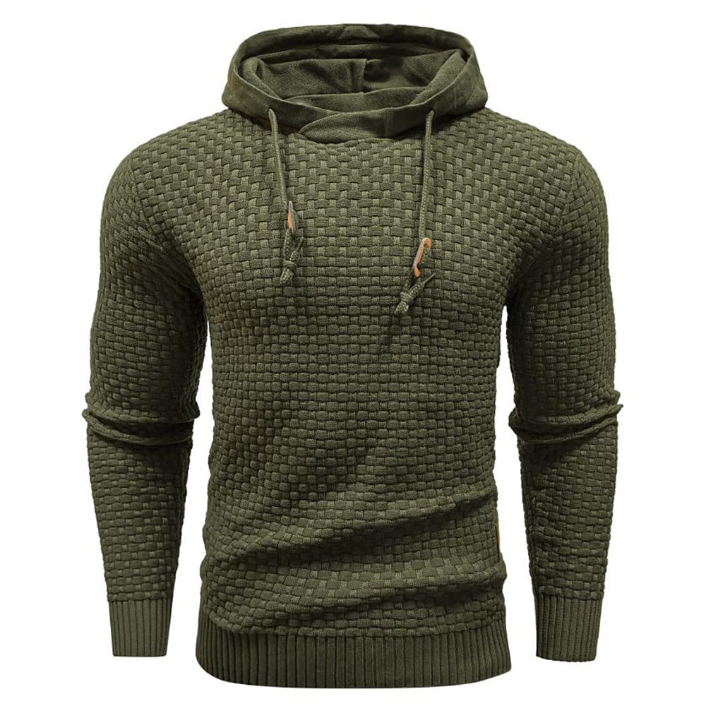 LAURENT MONACO | CLASSIC WOOL HOODIE FOR MEN