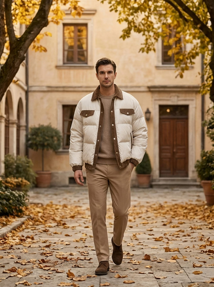 Felix | Casual Padded Down Jacket for Cold Winter Days