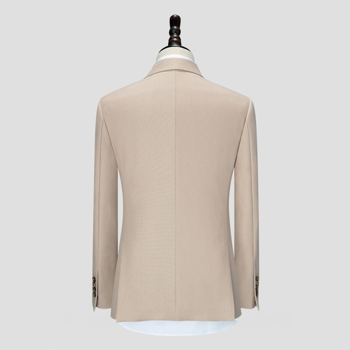 Harrington Oxford Men wedding double-breasted suit peak lapels, view 5 - Elena Harper
