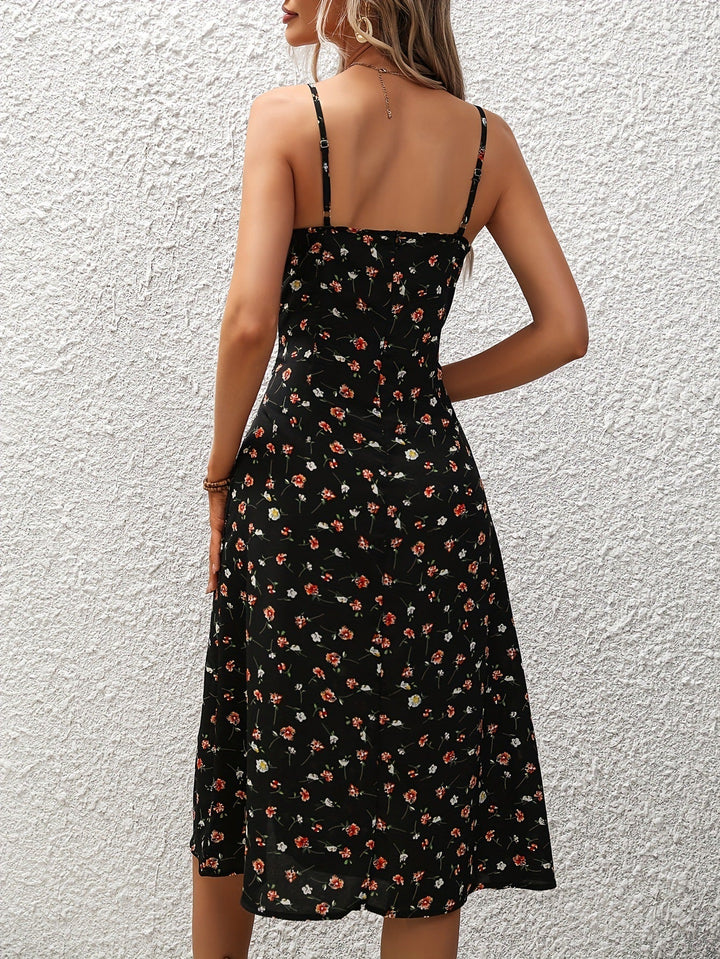 Yinthe - Long Dress with Polka Dots