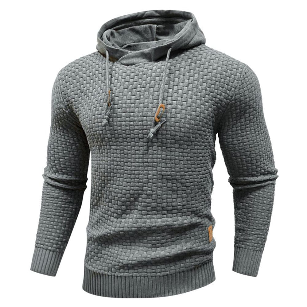 LAURENT MONACO | CLASSIC WOOL HOODIE FOR MEN