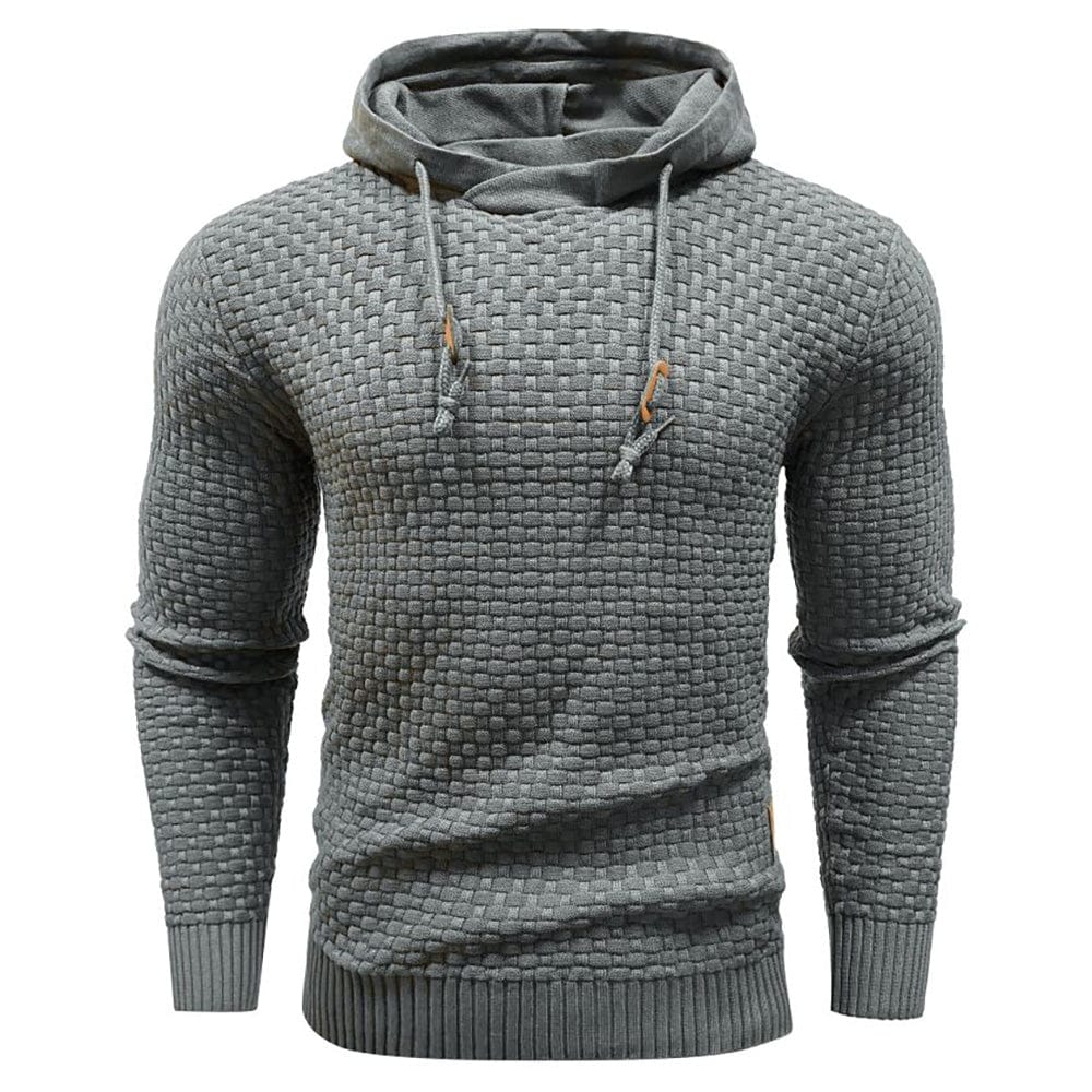LAURENT MONACO | CLASSIC WOOL HOODIE FOR MEN