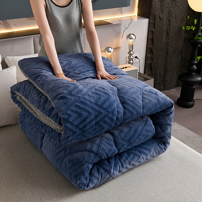 Unisex Ultra-Soft Fleece Blanket - All-Season Comfort