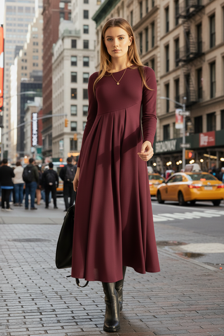 Leonetta Fluid and Light Dress, view 6 - Elena Harper