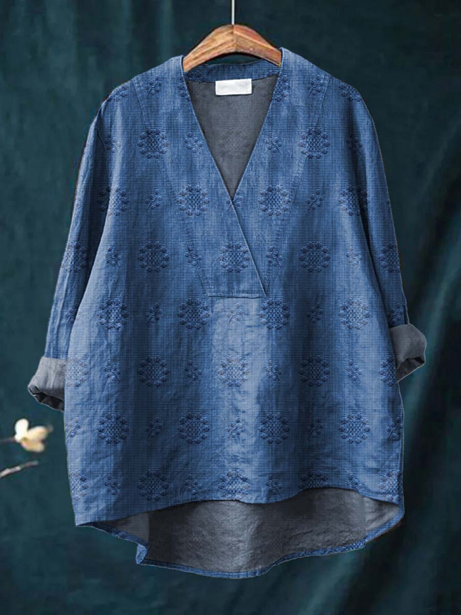 Cara Linen Blouse