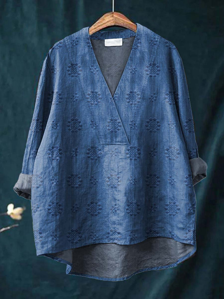 Cara Linen Blouse