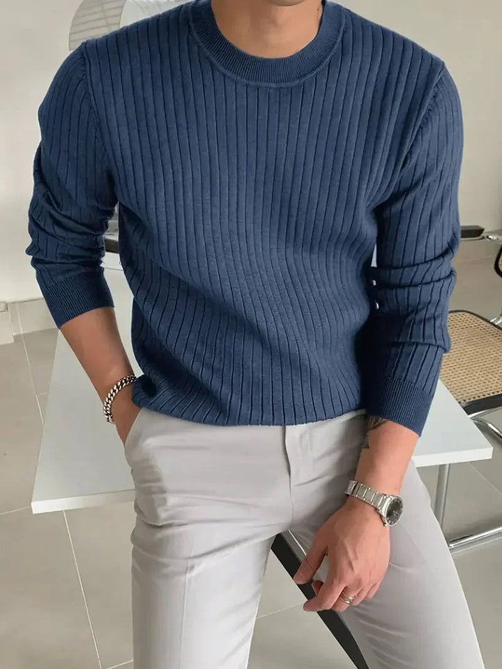 Brit & Boho™️ | Mike Essential Crew Neck Sweater